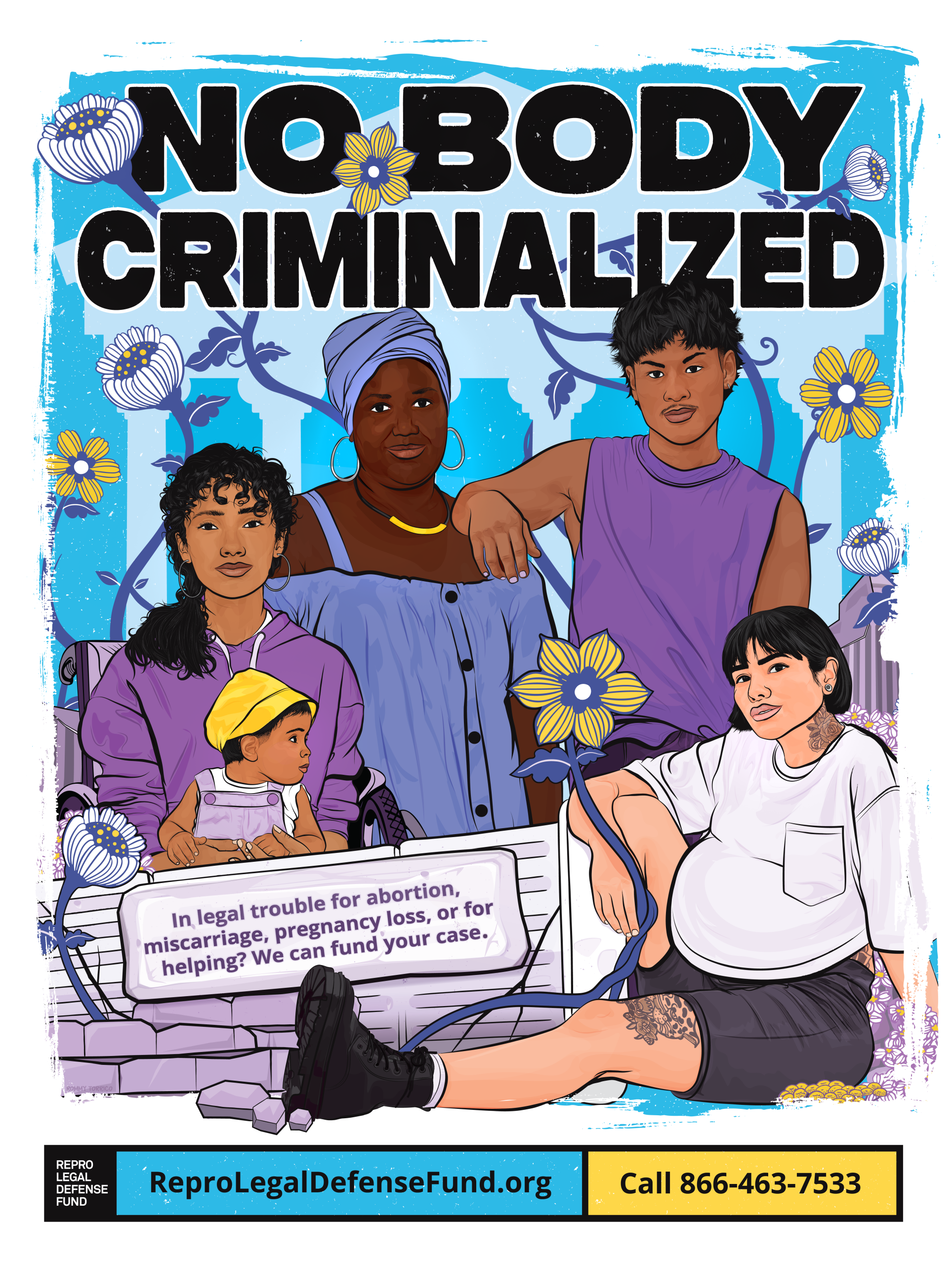 Illustrated poster